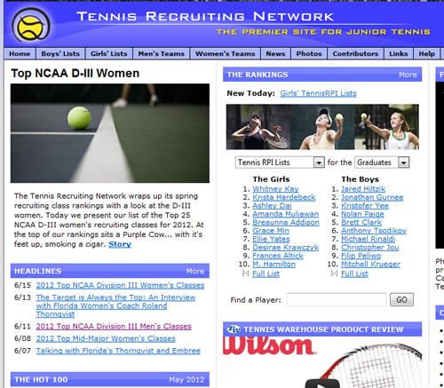 TennisRecruiting.net